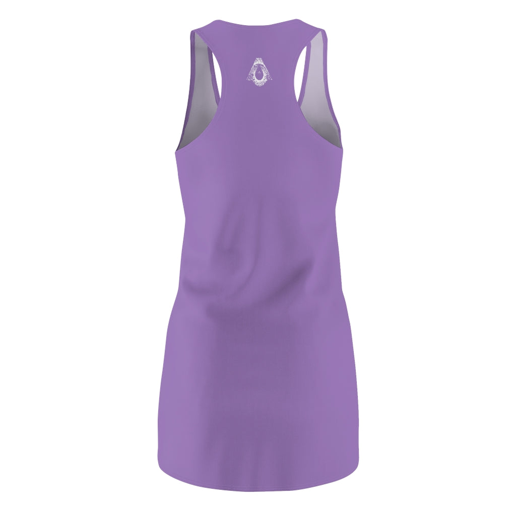 Women's REIKI Cho-Ku-Rei Racerback Dress-PURPLE
