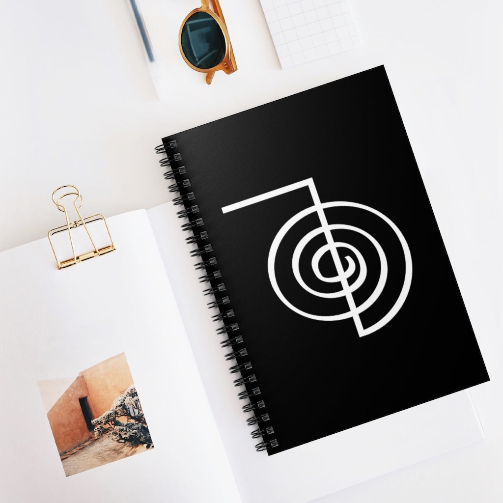 Spiral Notebook - REIKI Cho-Ku-Rei Ruled Line